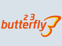2,3butterfly logo klein